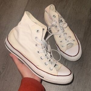 High-Top White Converse